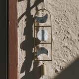 Chayana Moon Phase Mother of Pearl Wind Chime - 2 Sizes