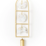 Chayana Moon Phase Mother of Pearl Wind Chime - 2 Sizes