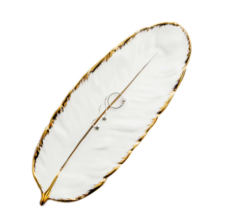Feather Trinket Dish - 2 Sizes