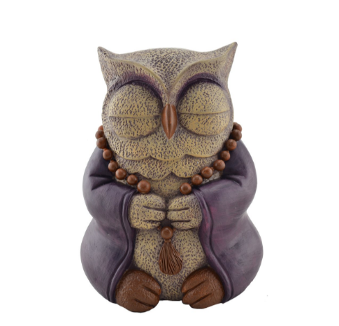 Cast Resin Meditative Piggybank - 2 Styles