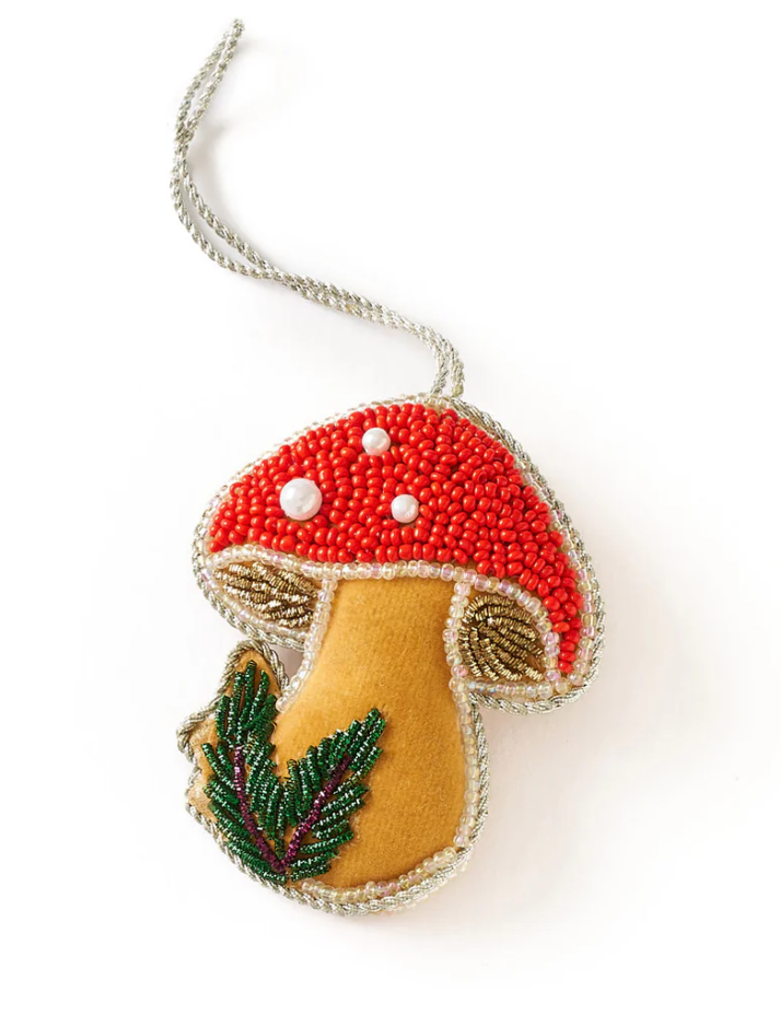 Larissa Plush Beaded Felt Ornaments - 14 Styles
