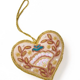 Larissa Plush Beaded Felt Ornaments - 14 Styles