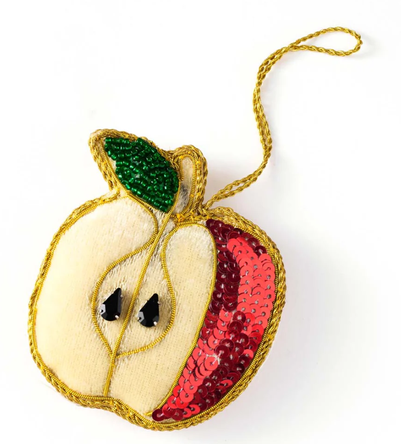 Larissa Plush Beaded Felt Ornaments - 14 Styles