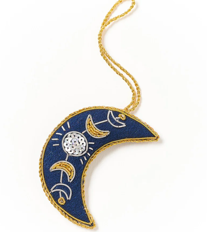 Larissa Plush Beaded Felt Ornaments - 14 Styles