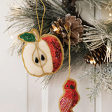 Larissa Plush Beaded Felt Ornaments - 14 Styles