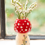 Cutest Little Mushroom Bud Vase