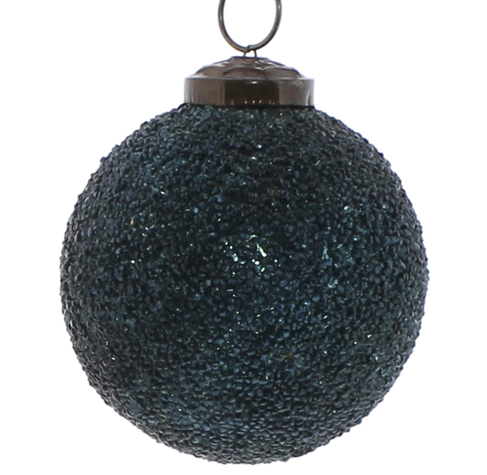 Crystalized Glass Ornament - 6 Colors
