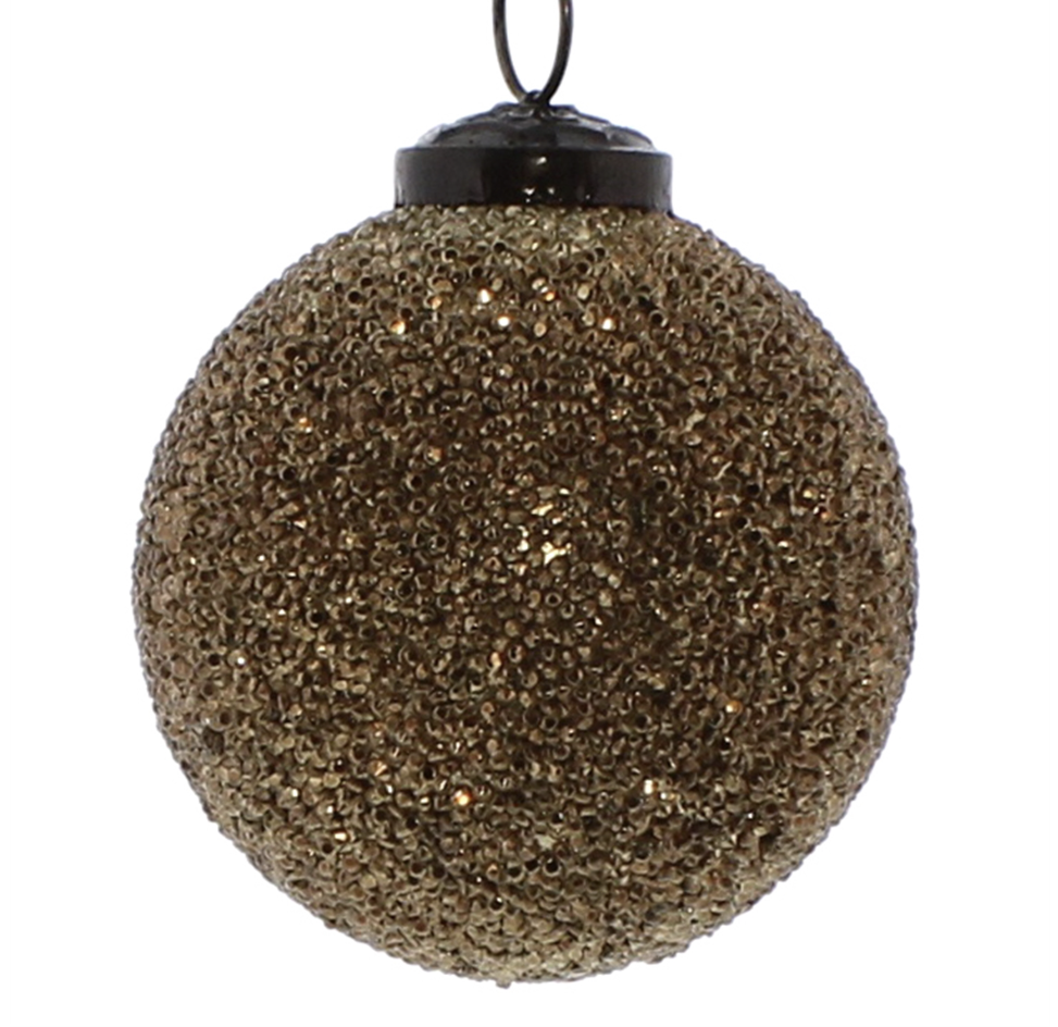 Crystalized Glass Ornament - 6 Colors