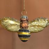 Glass Bee Ornament