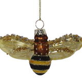 Glass Bee Ornament
