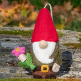 Forest Gnome Felt Ornament