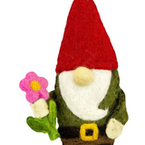 Forest Gnome Felt Ornament