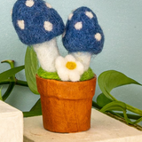 Mushroom Felt Ornaments - 5 Styles