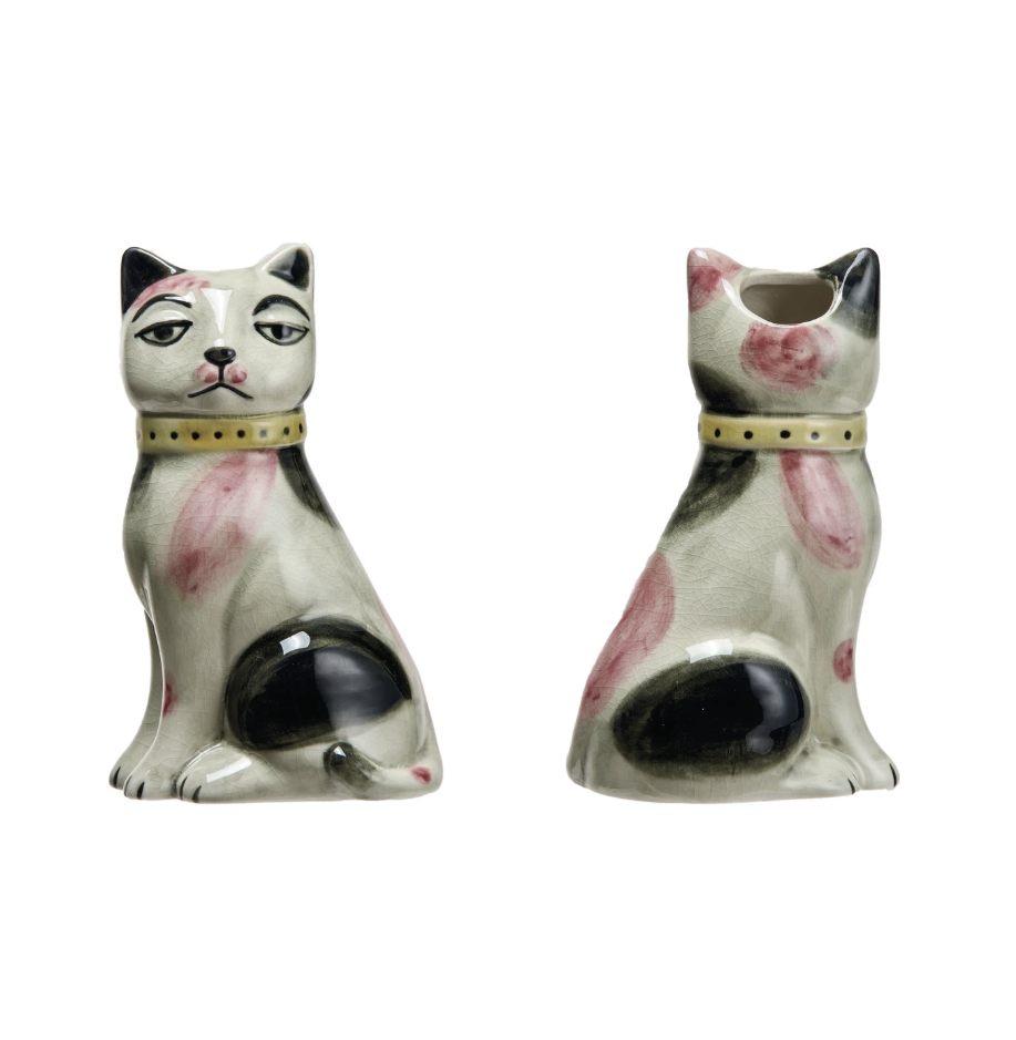 Hand-Painted Vintage Reproduction Vase - 3 Styles