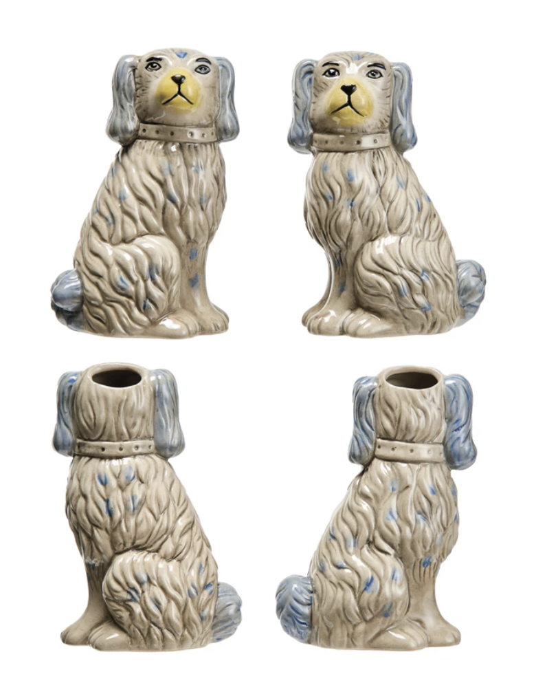 Hand-Painted Vintage Reproduction Vase - 3 Styles