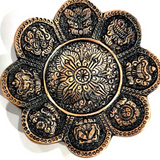 Incense Burner with Tibetan Symbols