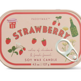 Strawbery Bistro Tin 4.5 oz Candle