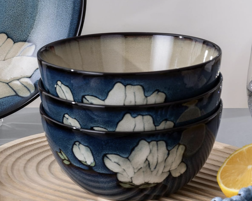 Blue Stoneware Ceramic Collection