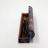 Tie Dye Sun Incense Burner Box