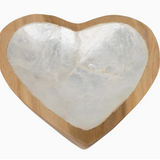 Teak and Shell Trinket Dish - 2 Styles