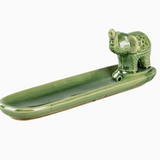 Ceramic Elephant Incense Burner