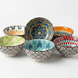 Ceramic Multi-Color Bowl