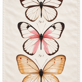 Vintage Butterfly Flour Sack Tea Towel
