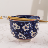 18oz Ramen Noodle Bowls with Chopsticks - 5 Styles