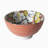 Bunch of Cats or Dogs Porcelain Bowl