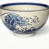 Great Wave Porcelain Bowl - 2 Sizes