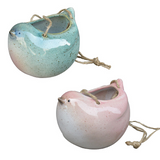Ceramic Bird Hanging Planter - 2 Colors