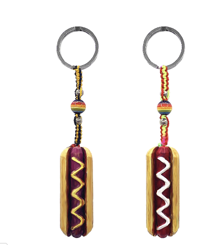 Handmade Food Keychains - 4 Styles