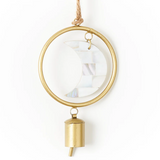 Chayana Moon Phase Mother of Pearl Wind Chime - 2 Sizes