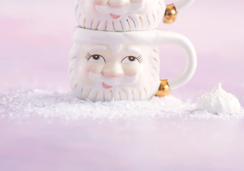 Glitterville Papa Noel Mug - 3 Colors