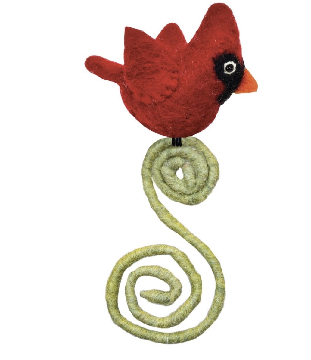 Felted Garden Frond Friends - 12 Styles