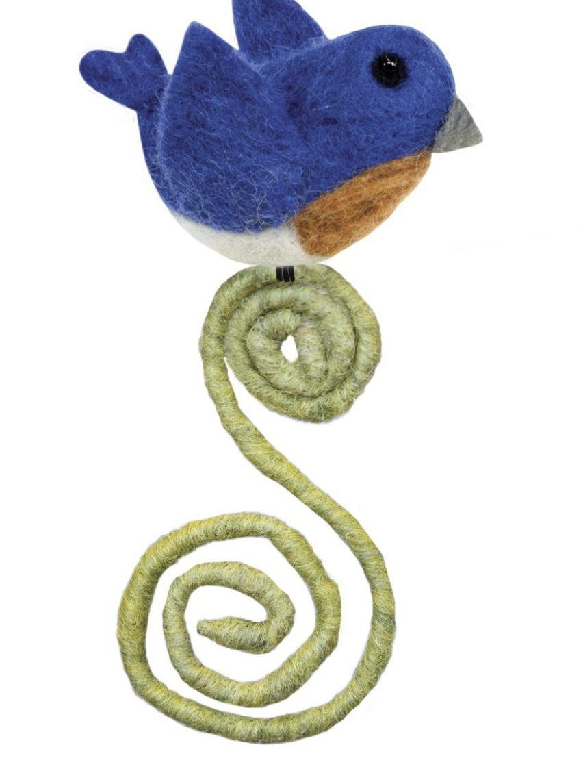 Felted Garden Frond Friends - 12 Styles