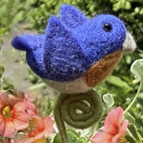 Felted Garden Frond Friends - 12 Styles