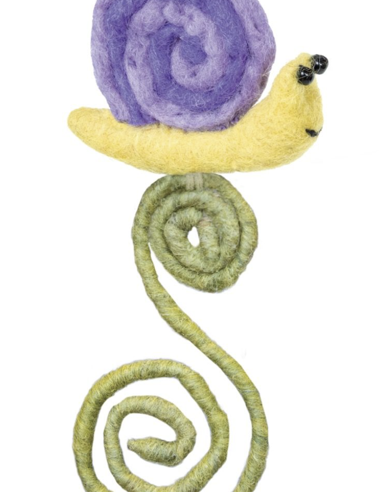 Felted Garden Frond Friends - 12 Styles