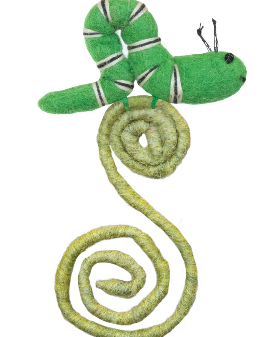 Felted Garden Frond Friends - 12 Styles