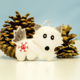 Snowflake Felt Ornaments - 5 Styles
