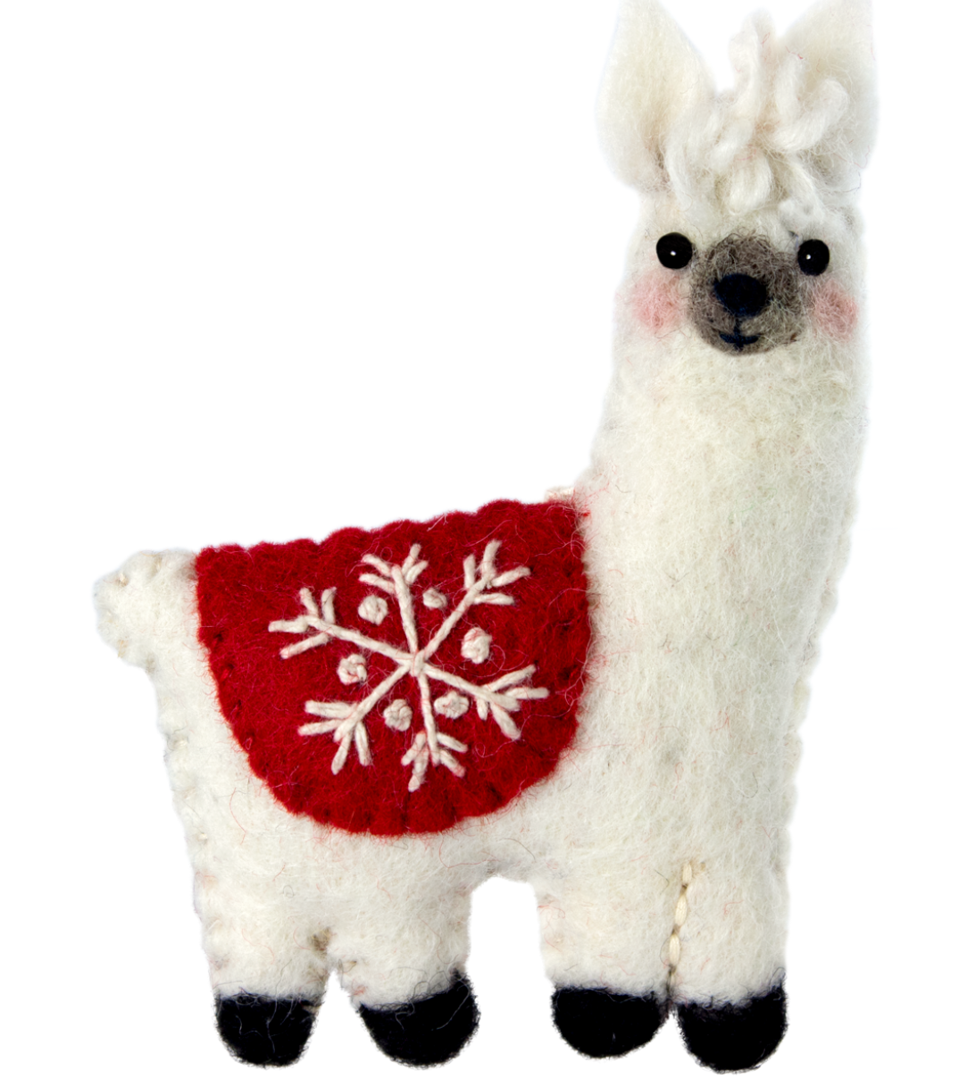 Snowflake Felt Ornaments - 5 Styles