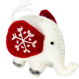 Snowflake Felt Ornaments - 5 Styles