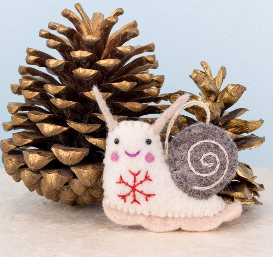 Snowflake Felt Ornaments - 5 Styles