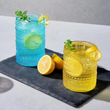 Hobnail Drinking Glasses  - 6 Colors/2 Sizes