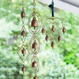 Ushas Dawn Long Rustic Bell Wind Chime - Hand Tuned