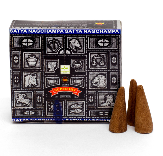 Backflow Incense Cones - 10 Scents