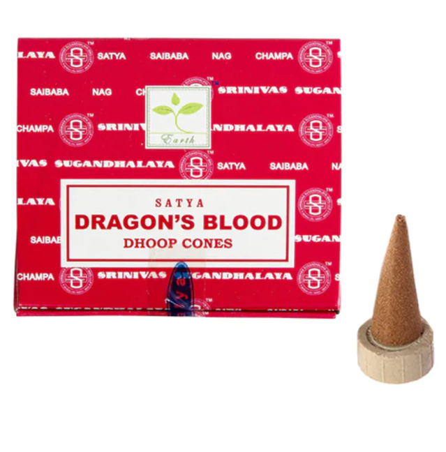 Backflow Incense Cones - 10 Scents