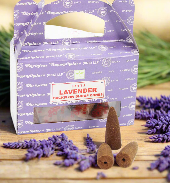 Backflow Incense Cones - 10 Scents