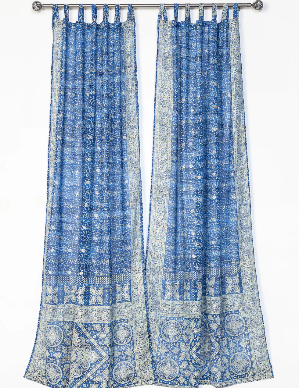Indian Sari Boho Curtains - 9 Colors