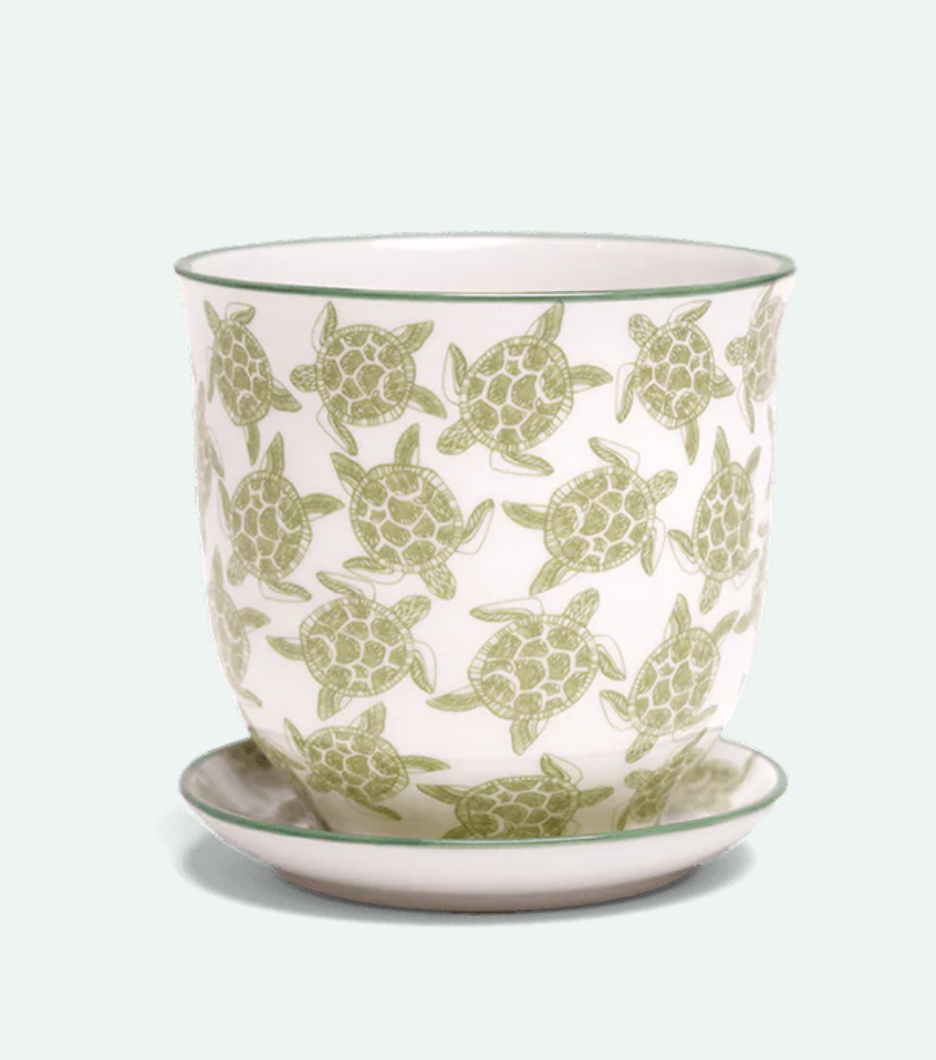Liberte Porcelain Pot And Saucer - 8 Styles